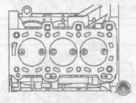 Установка ГБЦ на двигателе (D 1.1 TCI-U)